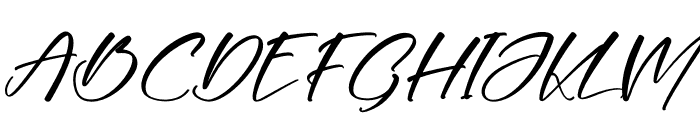 Aloivytta Italic Font UPPERCASE