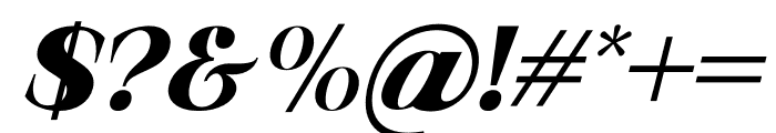 Aloka Gikairo Italic Font OTHER CHARS