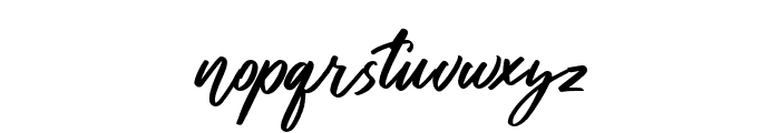 Alonelast Font LOWERCASE