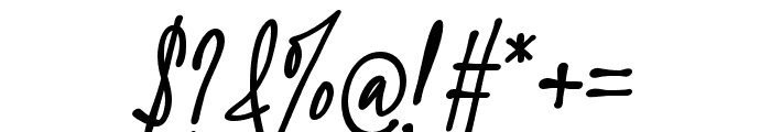 Aloniah Bold Font OTHER CHARS