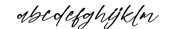 Alonsita Gilbert Italic Font LOWERCASE