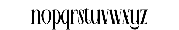 Aloyesia Font LOWERCASE