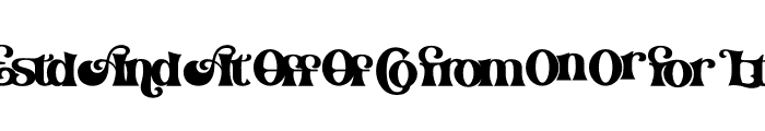 Alpan Bonus Font LOWERCASE