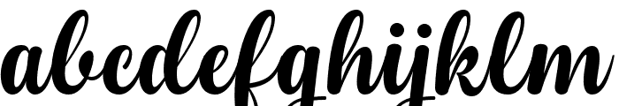 Alpebarong Regular Font LOWERCASE