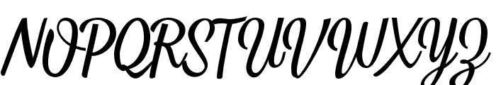 Alpenable Font UPPERCASE