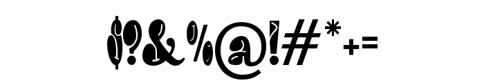 Alpha Doodle Regular Font OTHER CHARS