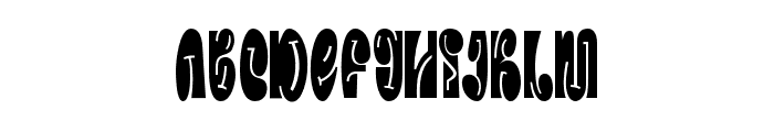 Alpha Doodle Regular Font UPPERCASE