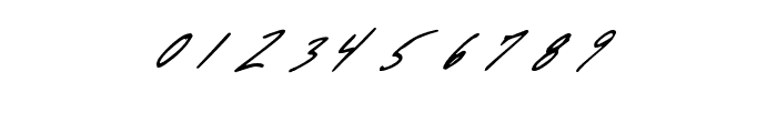 AlphaAnggela-Italic Font OTHER CHARS