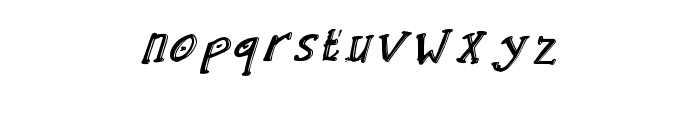AlphaAnggela-PapatItalic Font LOWERCASE