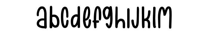 AlphaCandyRegular Font LOWERCASE