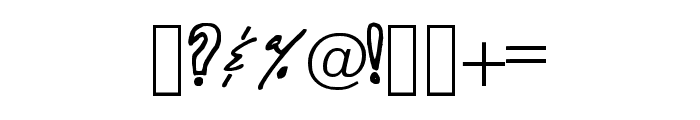 AlphaLiveArjuna-Regular Font OTHER CHARS
