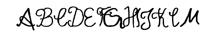 AlphaLiveArjuna-Regular Font UPPERCASE