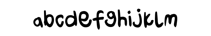 Alphaline Font LOWERCASE