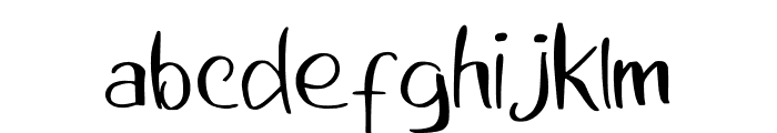 Alphard Font LOWERCASE