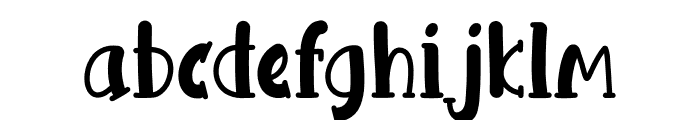 Alphastr Font LOWERCASE