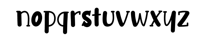 Alphastr Font LOWERCASE