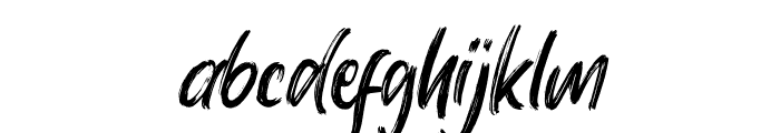 Alphayouth Font LOWERCASE