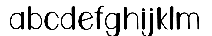 Alphenfible Font LOWERCASE