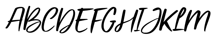 Alpiar-Italic Font UPPERCASE