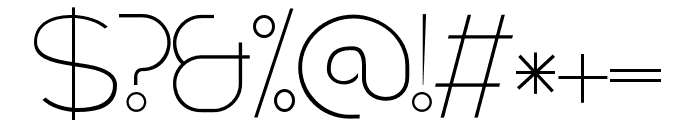 Alpine Regular Font OTHER CHARS