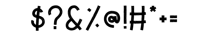 Alpukato-Regular Font OTHER CHARS