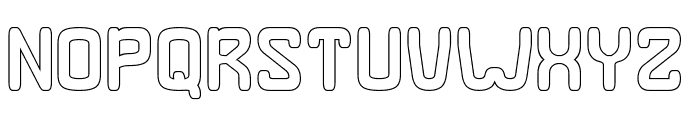 Already Inside-Hollow Font UPPERCASE