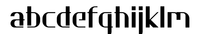 Alshani Font LOWERCASE