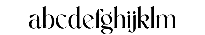 Alsigna Cheska Font LOWERCASE