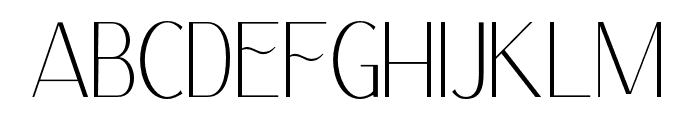 AltariaMiguel-Regular Font UPPERCASE