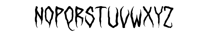 Alterica Monchins Regular Font LOWERCASE