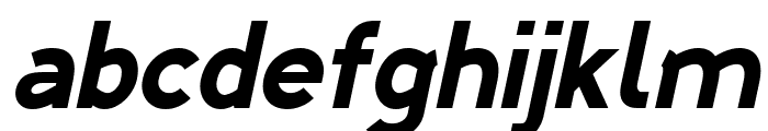 Alternative SH Bold Italic Font LOWERCASE