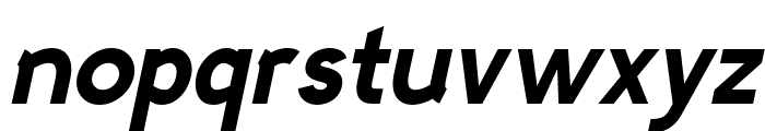 Alternative SH Bold Italic Font LOWERCASE