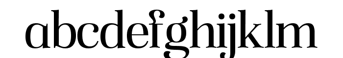 Althafia Display Bold Font LOWERCASE