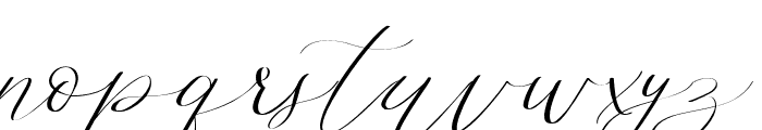 Althea Font LOWERCASE