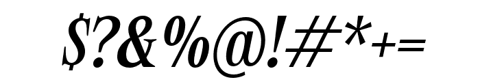 Altheas Italic Font OTHER CHARS