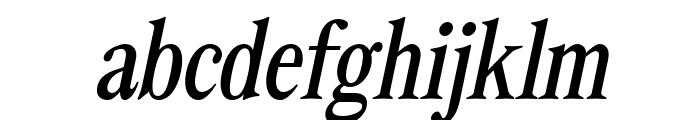 Altheas Italic Font LOWERCASE