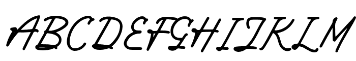 Althena-Regular Font UPPERCASE