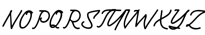 Althena-Regular Font UPPERCASE
