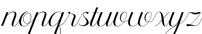 Altheria Regular Font LOWERCASE