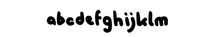 Altine Regular Font LOWERCASE