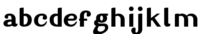 Altone Type Font LOWERCASE