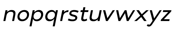 Altura Italic Font LOWERCASE