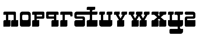 Alucky West Font LOWERCASE