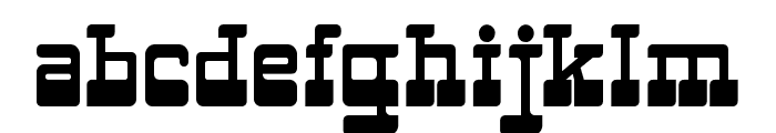 AluckyWest Font LOWERCASE