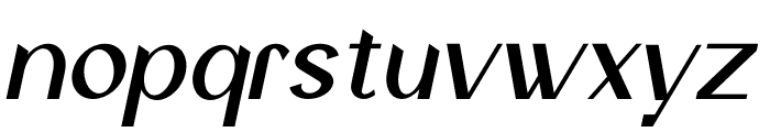 Alugara Italic Font LOWERCASE