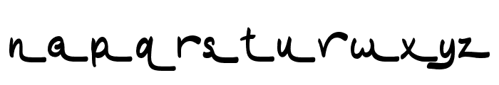 Alunta-EndingSwash Font LOWERCASE