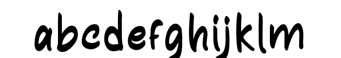 Alunta-Regular Font LOWERCASE