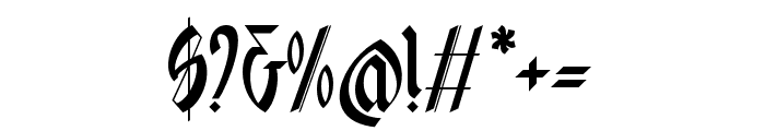 Aluvemskrew-Regular Font OTHER CHARS