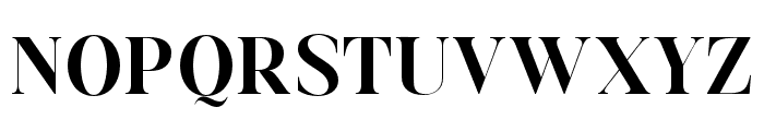 Alveria Serif Regular Font UPPERCASE