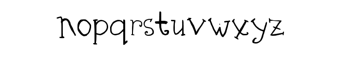 AlvinDuo-Regular Font LOWERCASE
